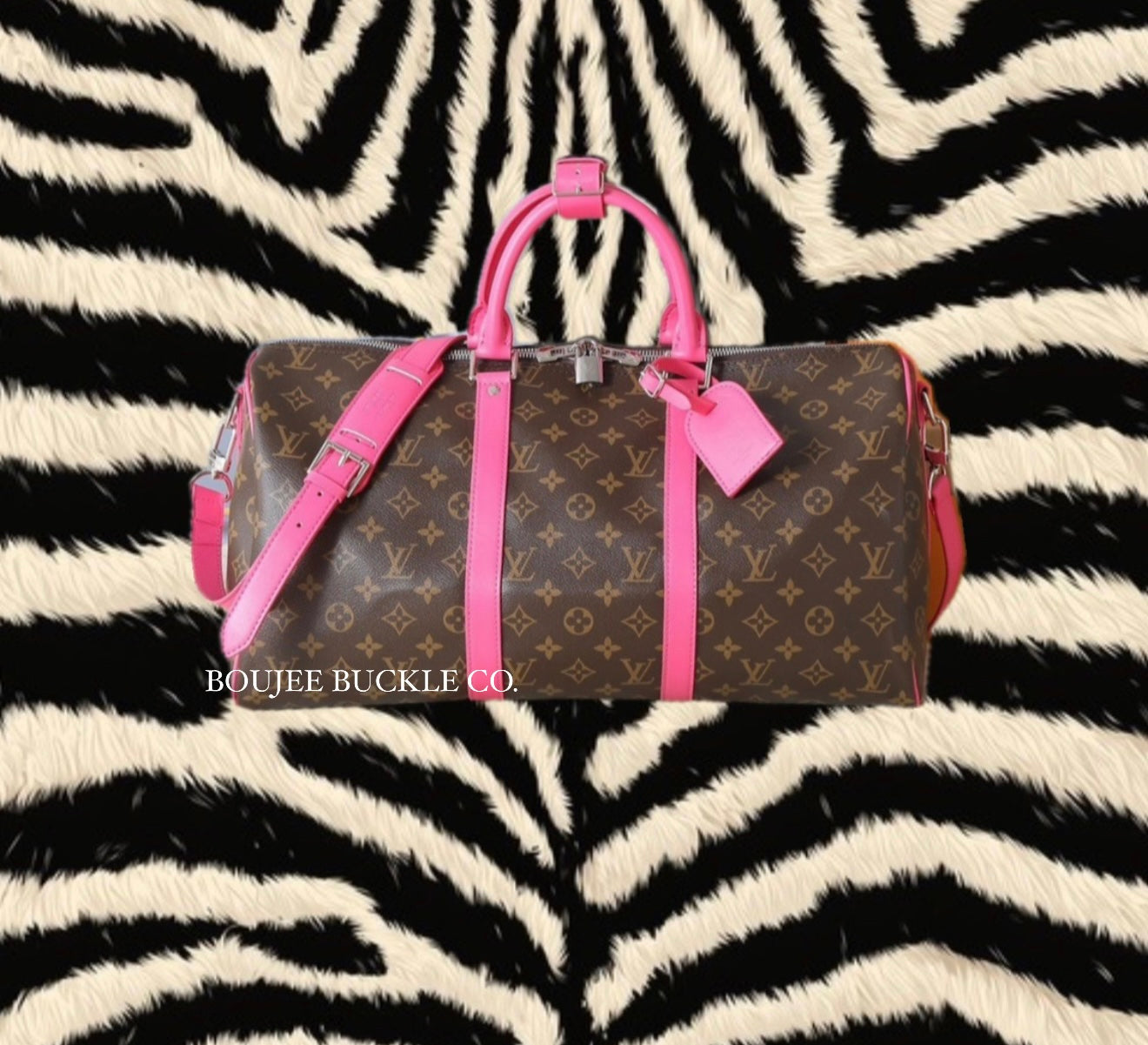 PINK INSP LV DUFFLE